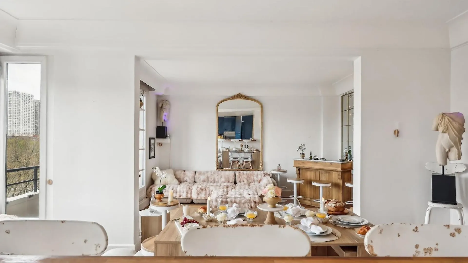 The Eiffel Tower And Seine Views With Balcony - Cityapartmentstay 巴黎 公寓